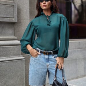 Blusa Rosalía Verde