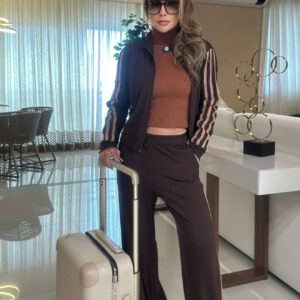 Conjunto Fátima - Marrom