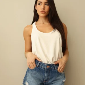 Shorts Jeans Boy Feminino Básico
